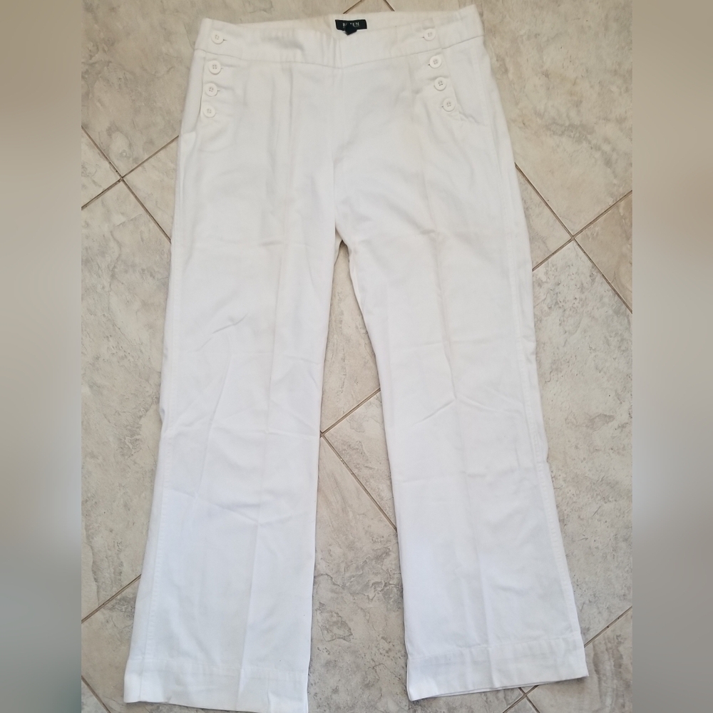 Bitten by Sarah Jessica Parker White Pants 100% Cotton